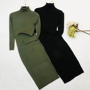 Gia Turtleneck Dress