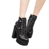 Faye Heel Boots