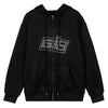 Isla Rhinestone Letter Hoodie