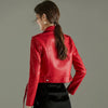 Vera Leather Rivet Jacket