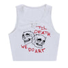 Cleo Death Crop Top