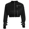 Siena Cropped Bomber Jacket