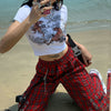 Cleo Checkered Pants