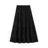 Nina Long Velvet Skirt