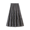 Nina Long Velvet Skirt