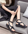 Elle Leather Toe Sandals