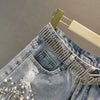 Cleo Tassel Denim Shorts