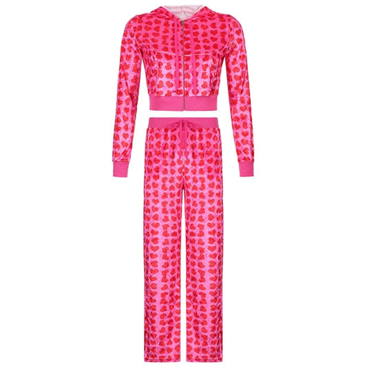 Zara Heart Print Set