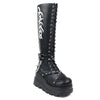 Elle Chain High Heels Boots