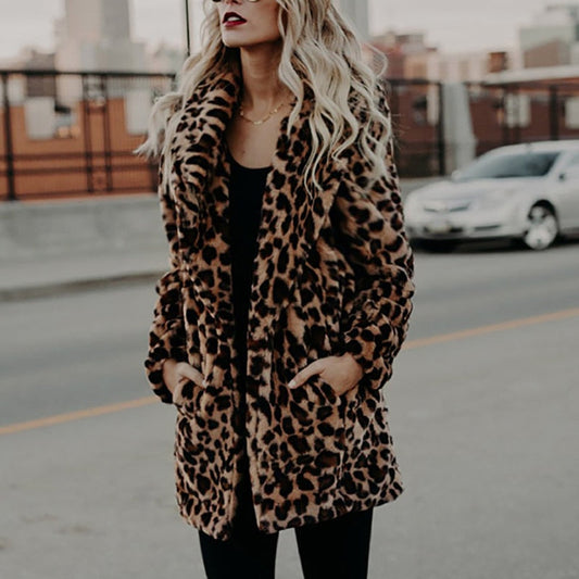 Gia Leopard Coat