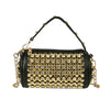 Talia Rhinestone Rivet Crossbody