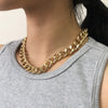 Luna Lock Chain Necklace
