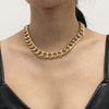 Luna Lock Chain Necklace