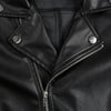 Nina Cropped Leather Jacket