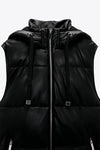 Mira Leather Onyx Jacket