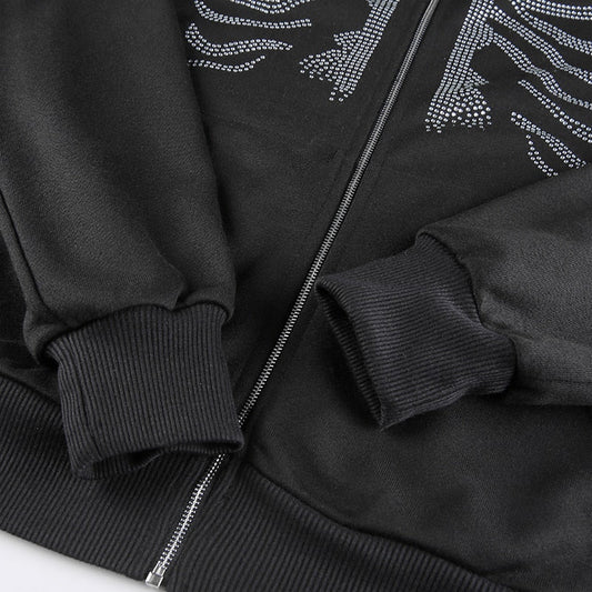 Juno Rhinestone Hoodie