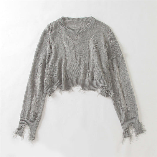 Talia Holes Sweater