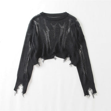 Talia Holes Sweater