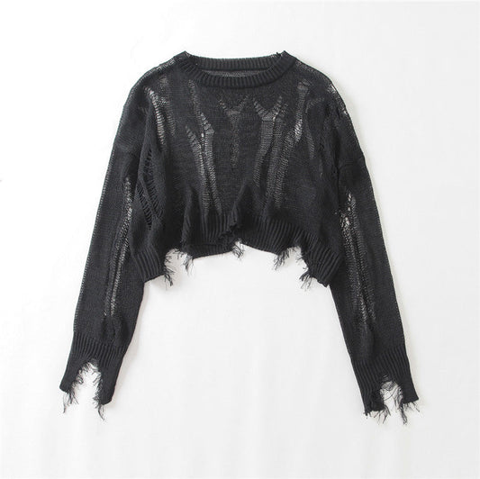 Talia Holes Sweater