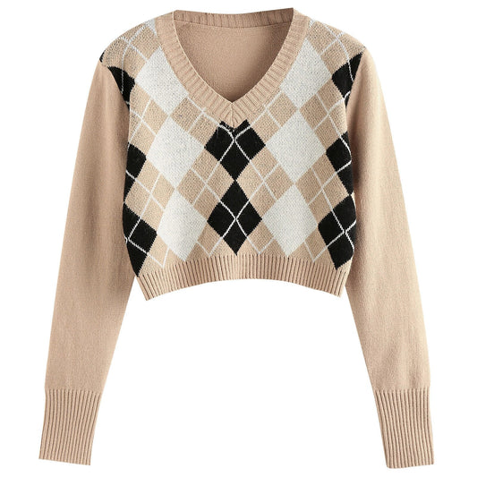 Vera Geometric Sweater