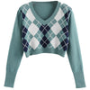 Vera Geometric Sweater