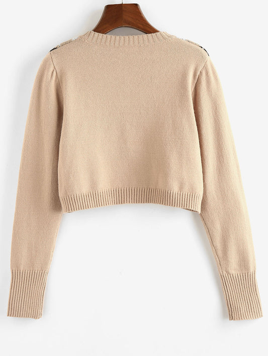 Vera Geometric Sweater
