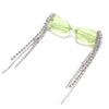 Siena Tassel Rhinestones Sunglasses