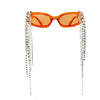 Siena Tassel Rhinestones Sunglasses