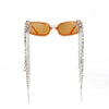 Siena Tassel Rhinestones Sunglasses
