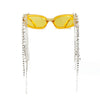 Siena Tassel Rhinestones Sunglasses