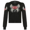 Cleo Rhinestone Hoodie