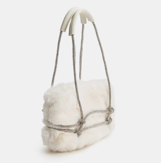 Luna Faux Fur Handbag
