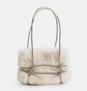 Luna Faux Fur Handbag