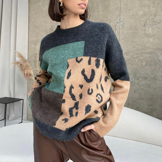 Faye Leopard Sweater