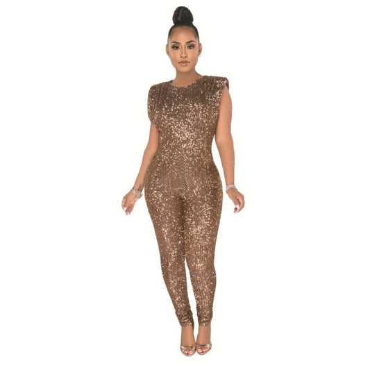 Rhea Sequin Jumpsuit