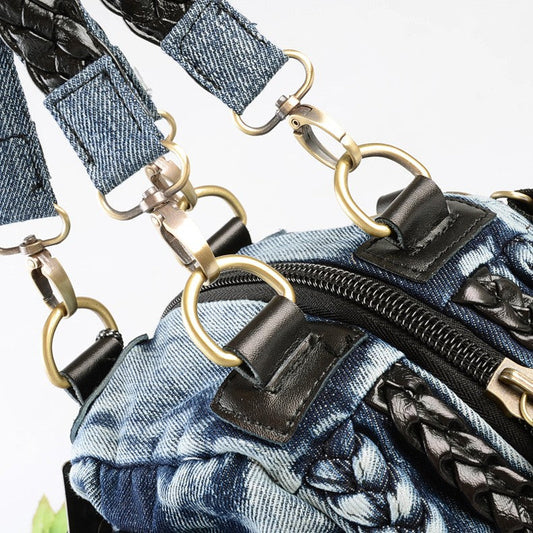 Vera Denim Shoulder Bag