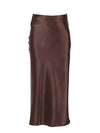 Elle Satin Silk Skirt