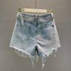 Cleo Tassel Denim Shorts